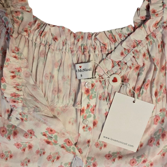 Love McNicoll Floral Dress BNWT Small - Picture 6 of 8